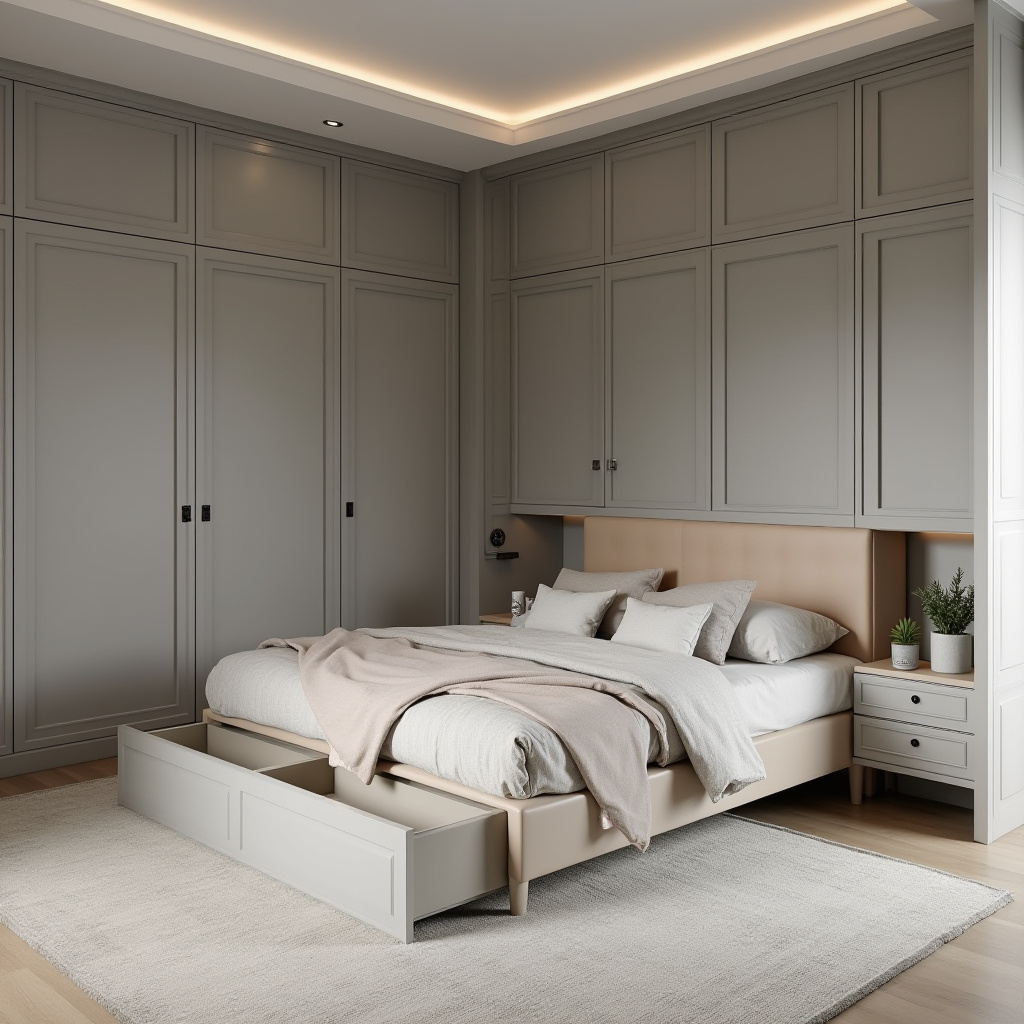 gray and beige bedroom ideas 16