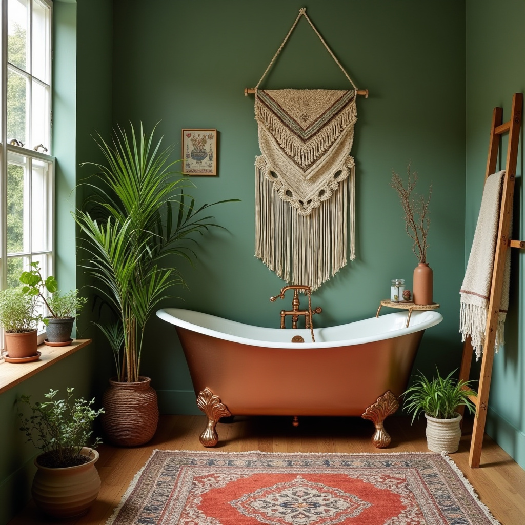 green bathroom ideas 11