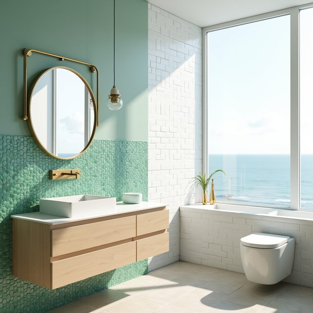 green bathroom ideas 6