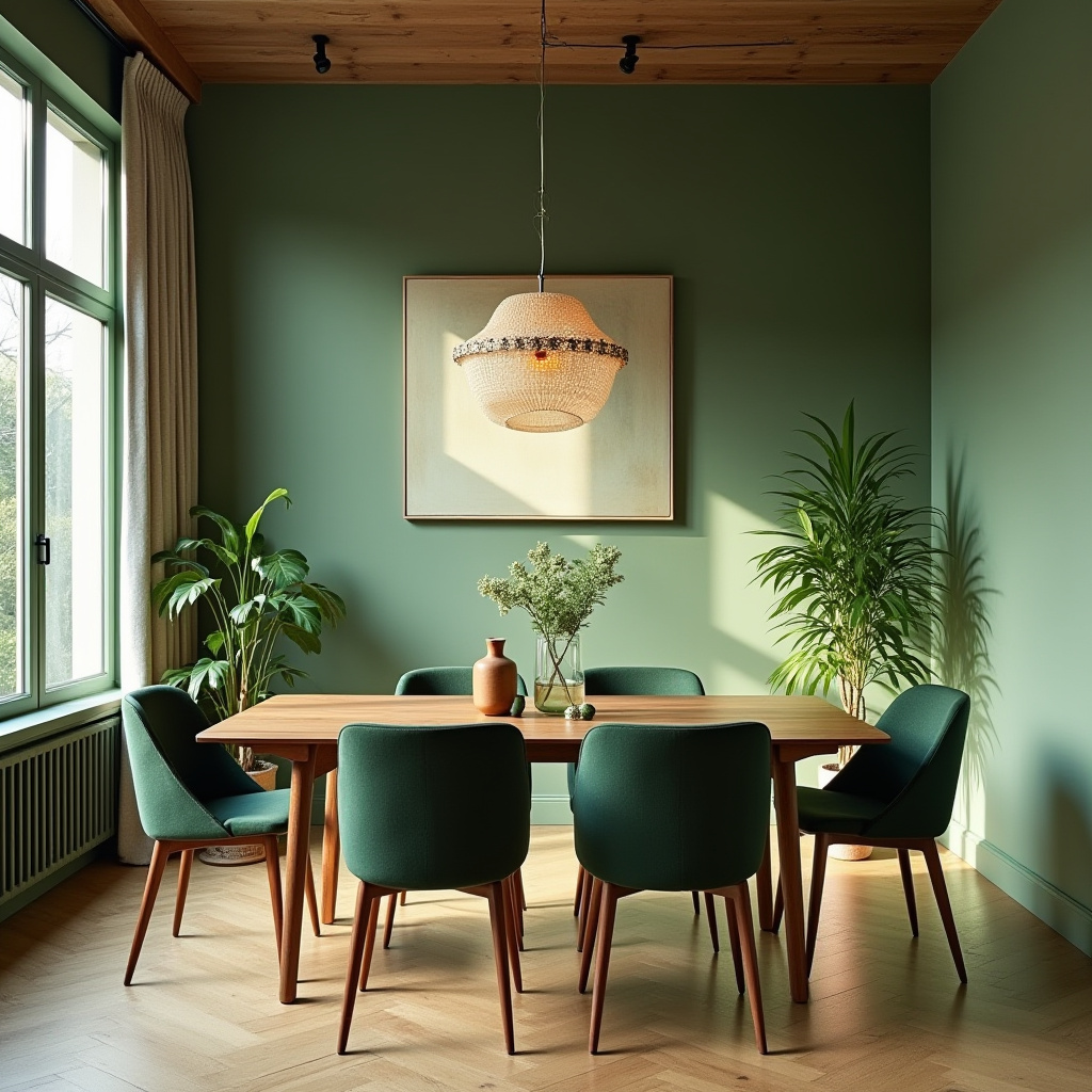 green dining room 1