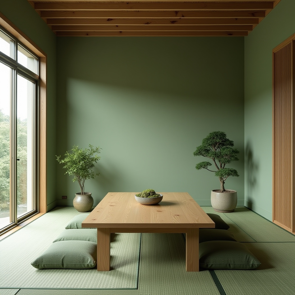 green dining room 15