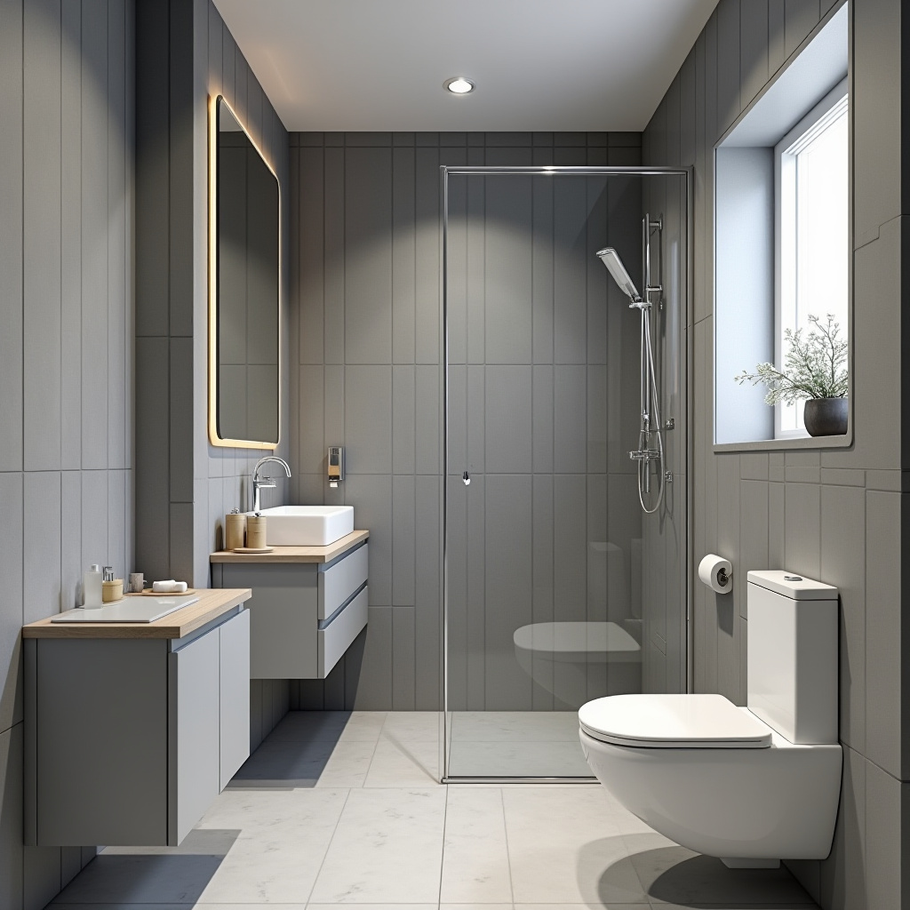 grey bathroom ideas 11