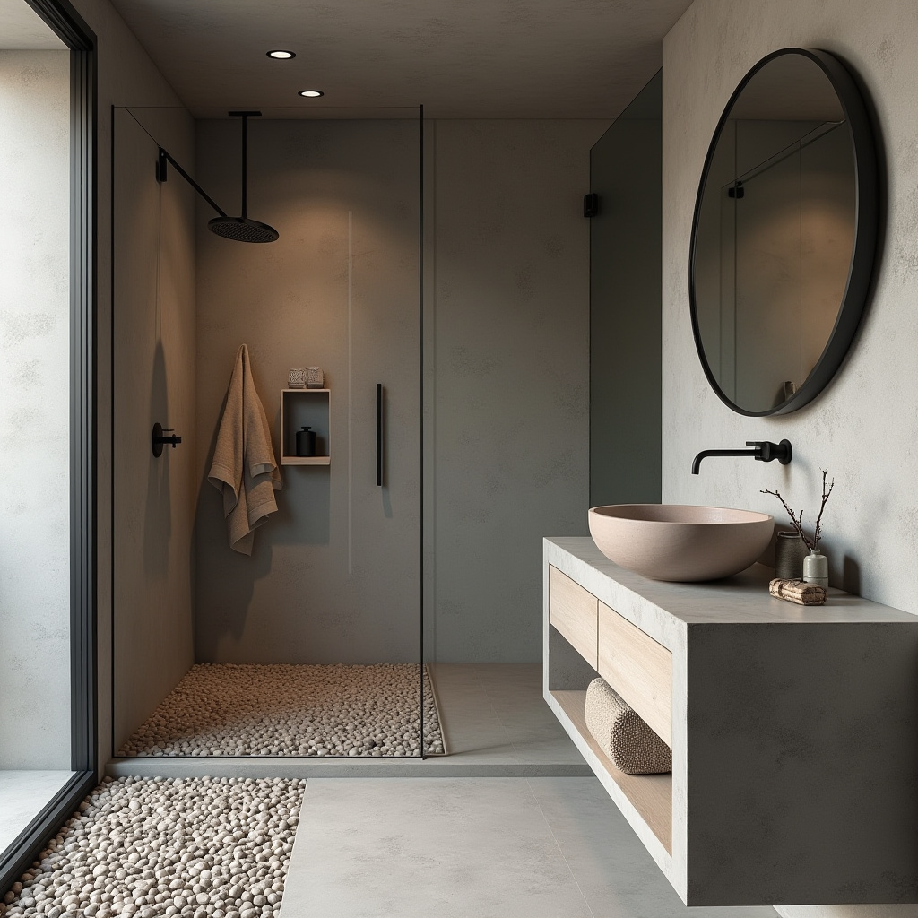 grey bathroom ideas 13