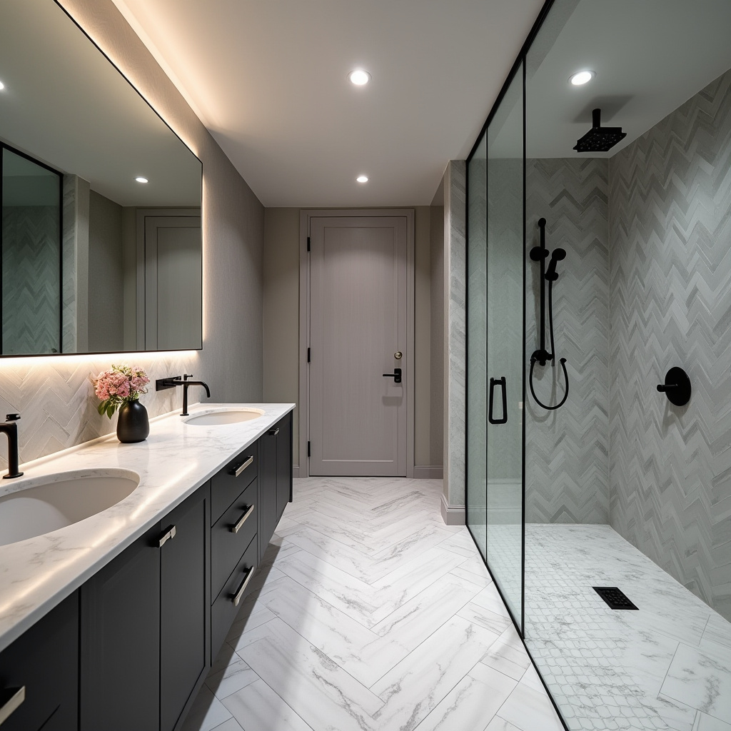 grey bathroom ideas 19