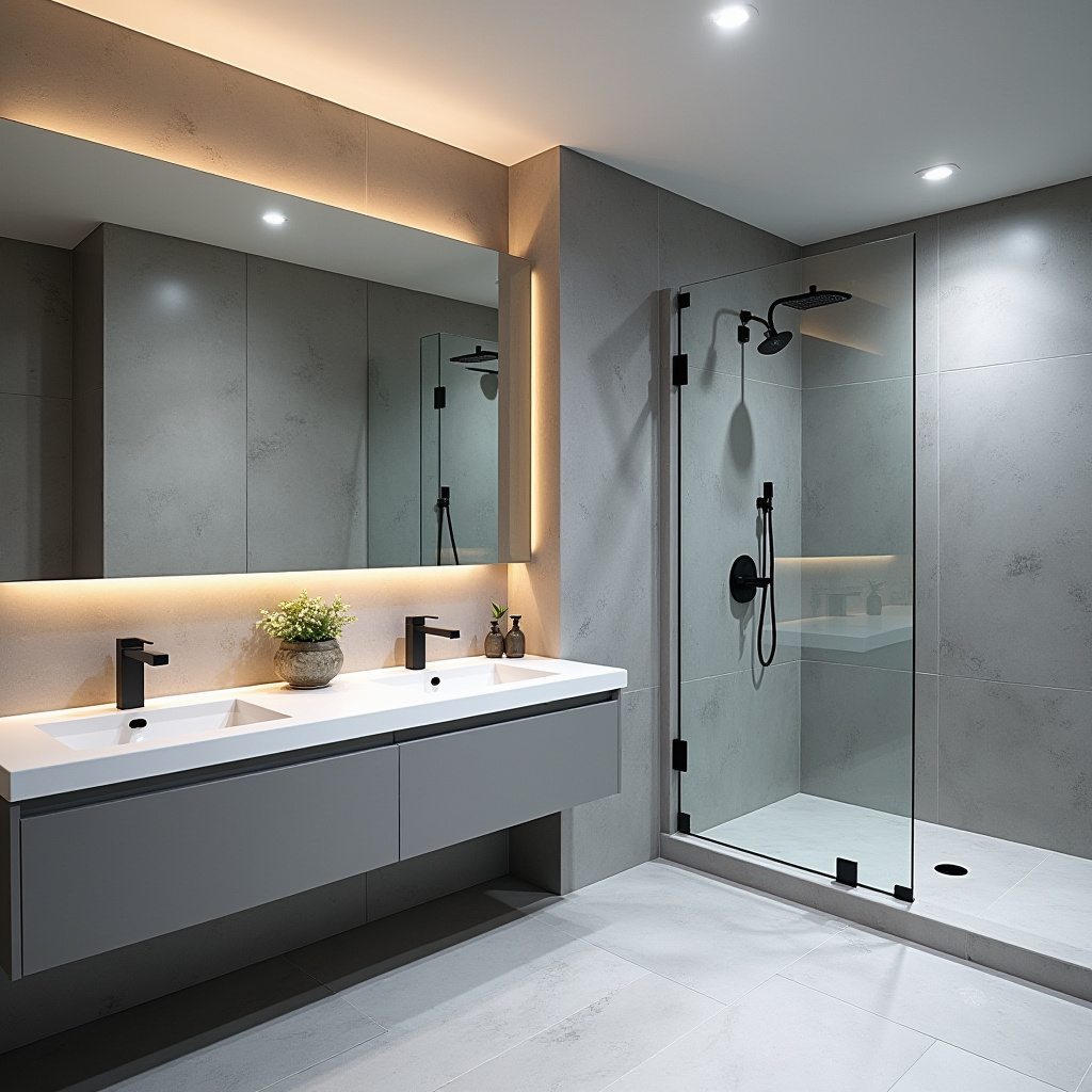 grey bathroom ideas 7