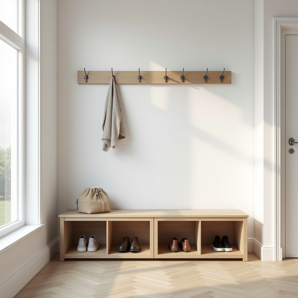 hallway shoe storage 1