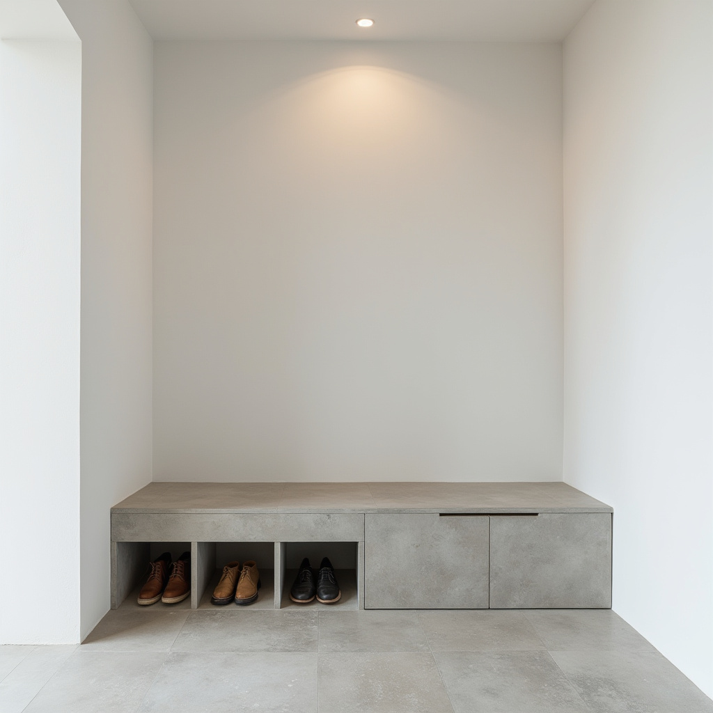 hallway shoe storage 19