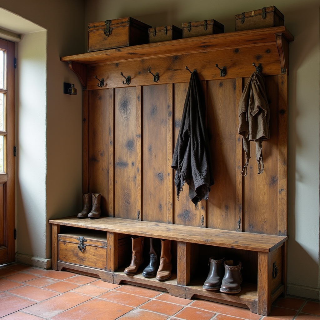 hallway shoe storage 9