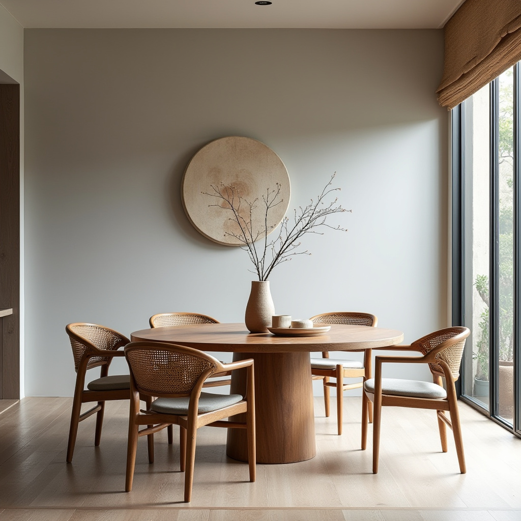 japandi dining room design 16