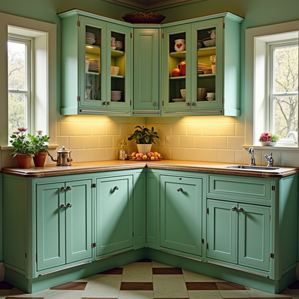 kitchen corner cabinet ideas 15