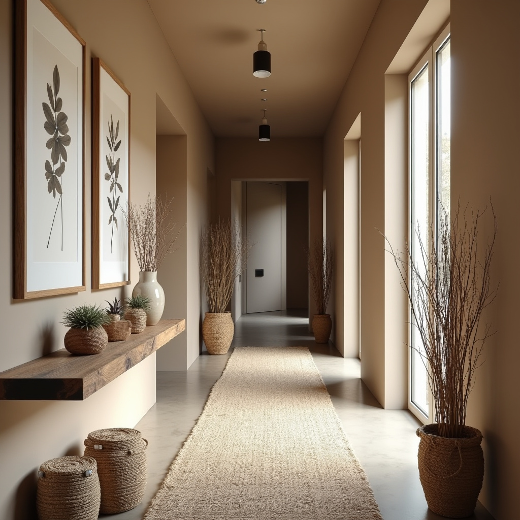 long hallway decorating 11