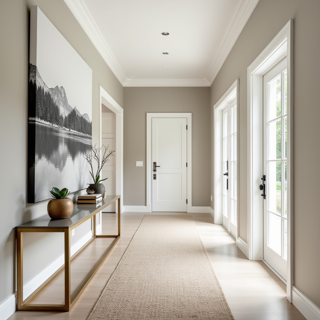 long hallway decorating 12