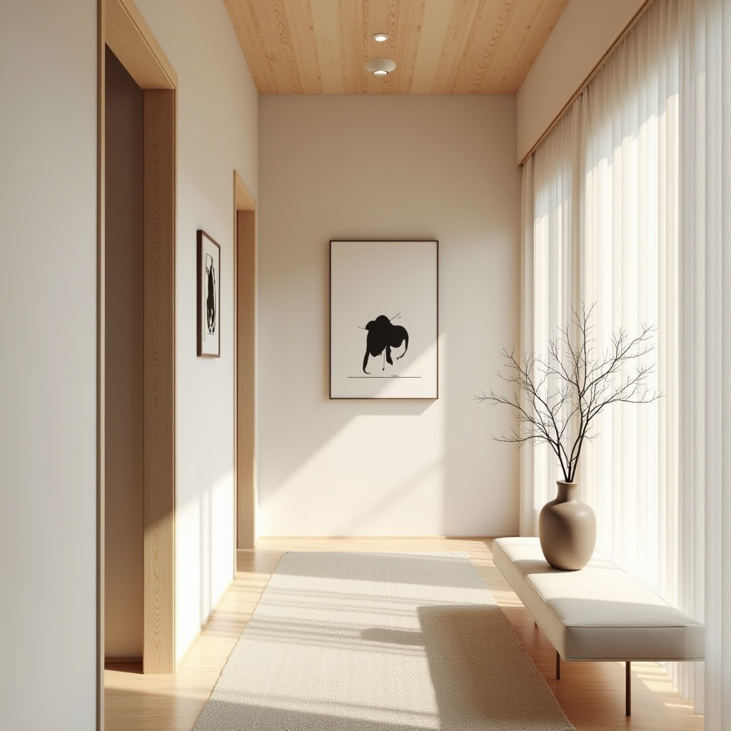 long hallway decorating 9