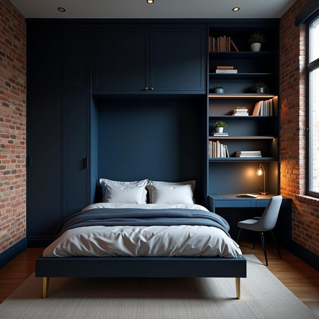 midnight blue bedroom 4
