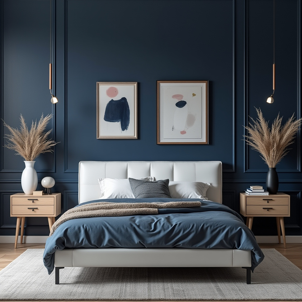 midnight blue bedroom 5