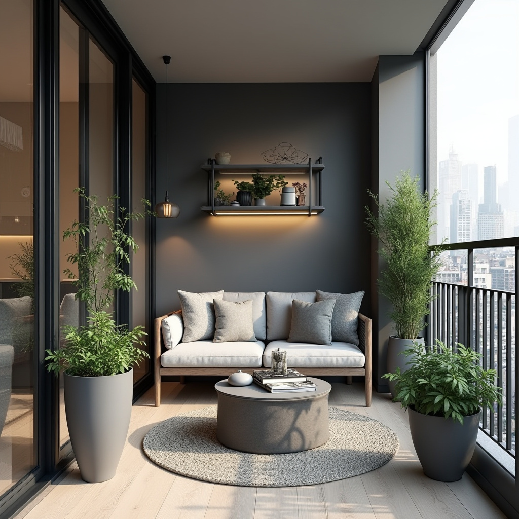 mini balcony ideas apartment 20