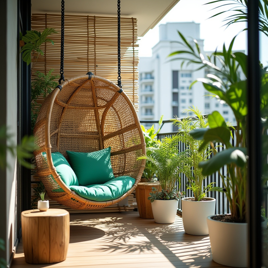 mini balcony ideas apartment 5