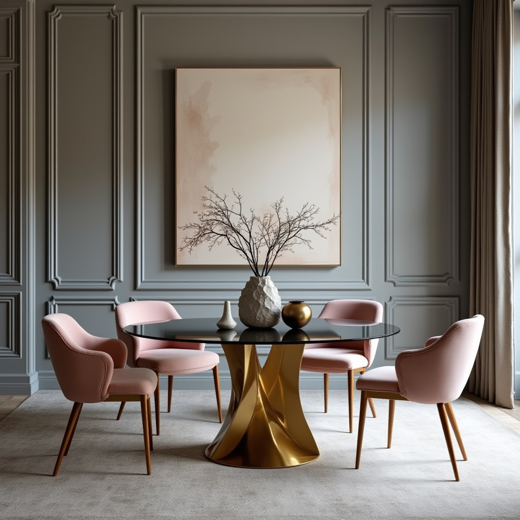 modern elegant dining room luxury 7