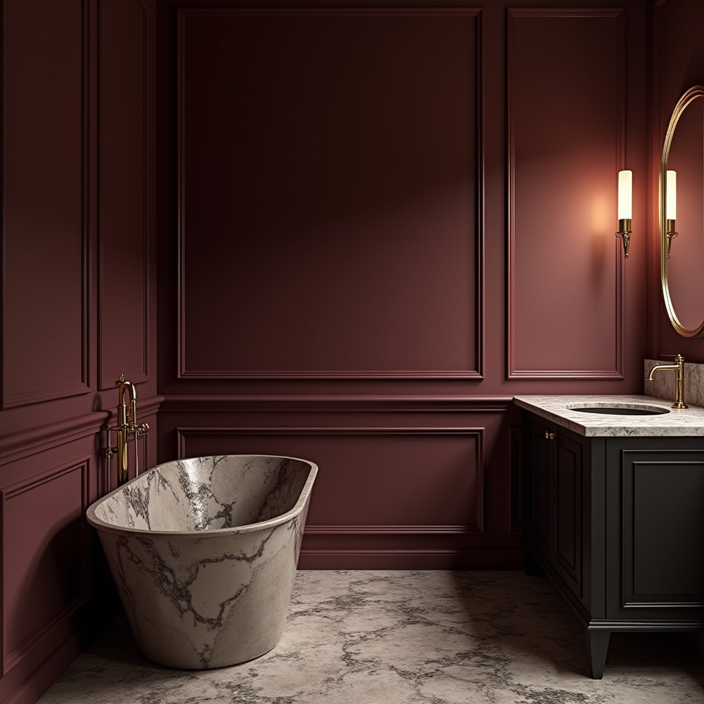 moody bathroom ideas 12