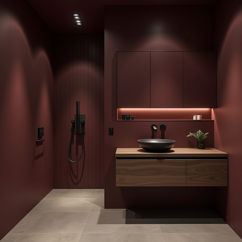 moody bathroom ideas 5