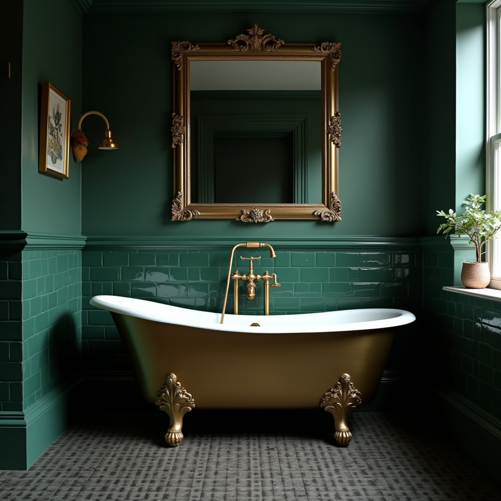 moody bathroom ideas 7