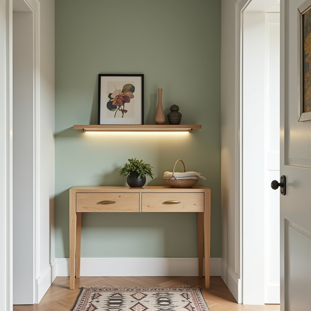 narrow hallway decorating 1