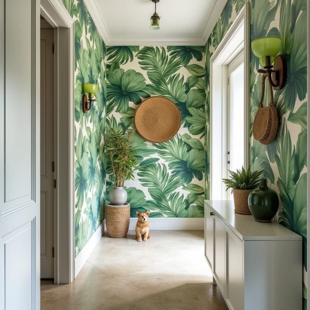 narrow hallway decorating 15