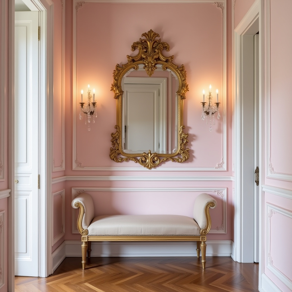 narrow hallway decorating 16