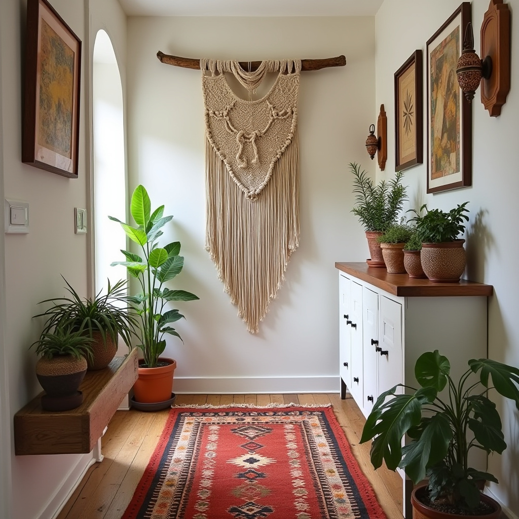 narrow hallway decorating 6