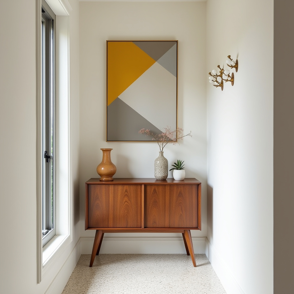 narrow hallway decorating 8