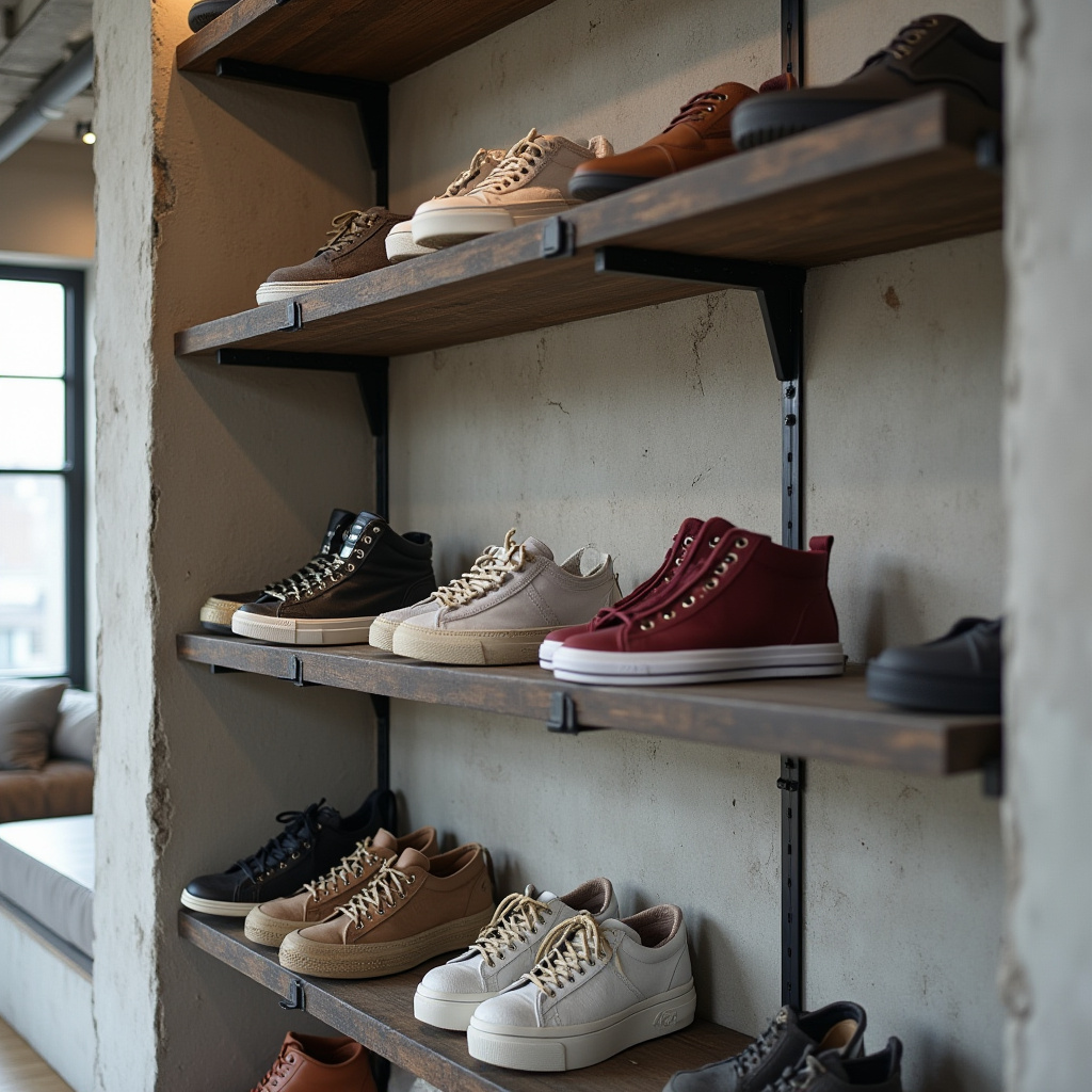 narrow shoe storage 13