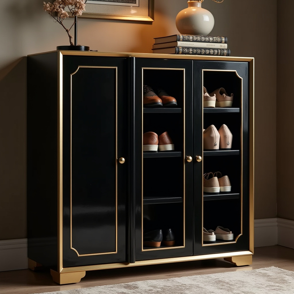 narrow shoe storage 15