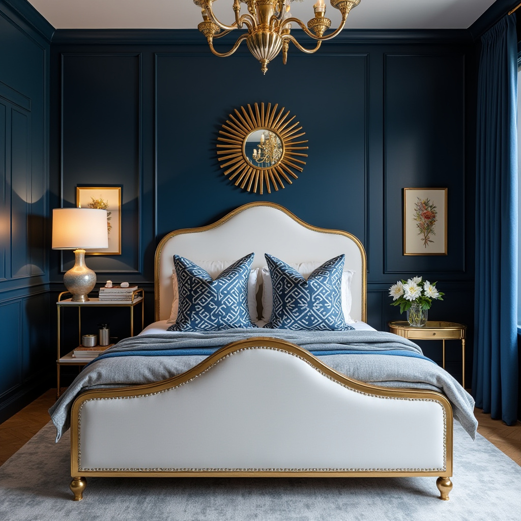 neutral blue bedroom 19