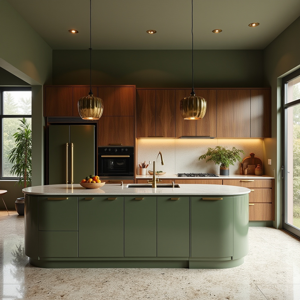 olive green kitchen 10