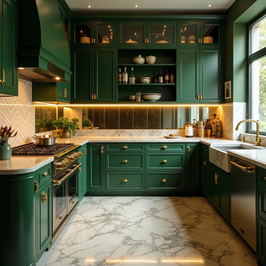 olive green kitchen 15
