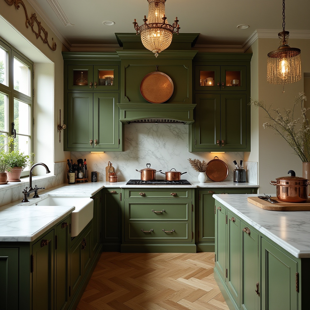 olive green kitchen 18