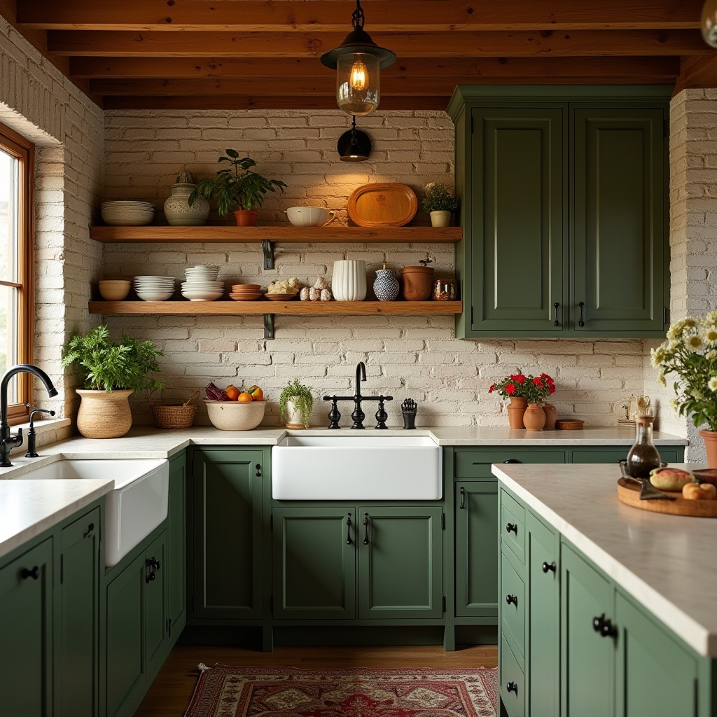 olive green kitchen 3