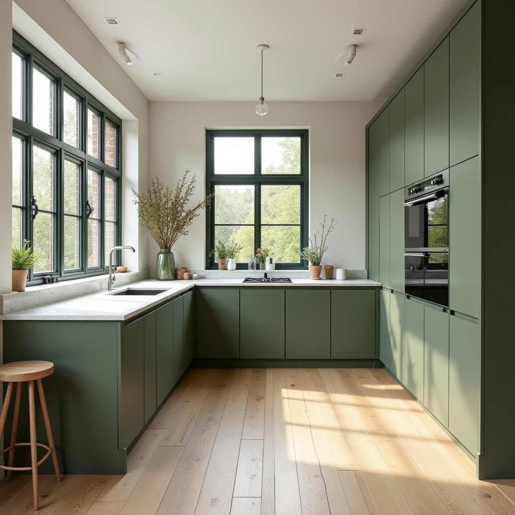 olive green kitchen 6