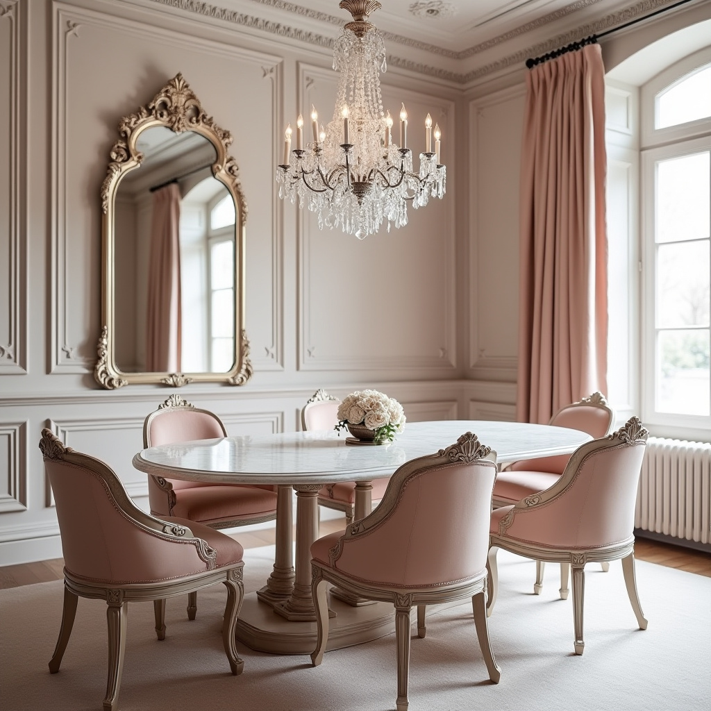 oval dining table 13