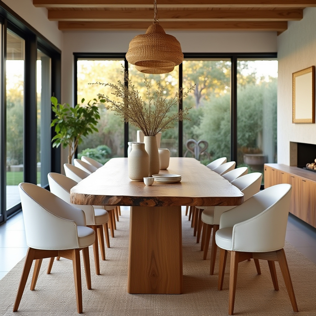 oval dining table 14