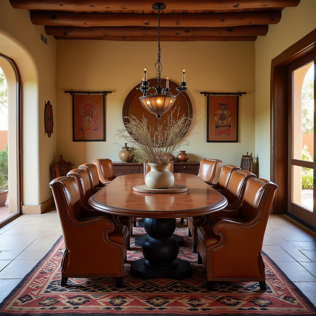 oval dining table 16