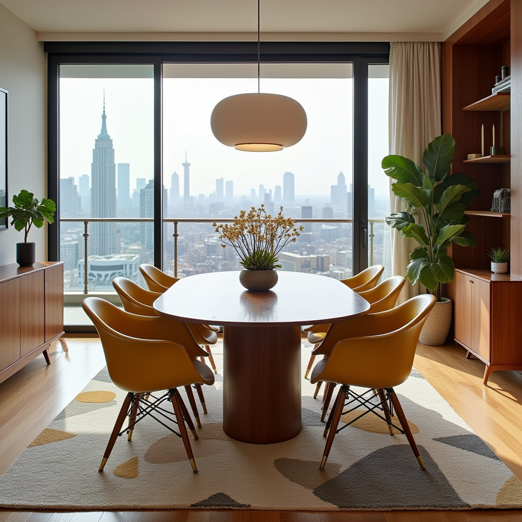 oval dining table 3