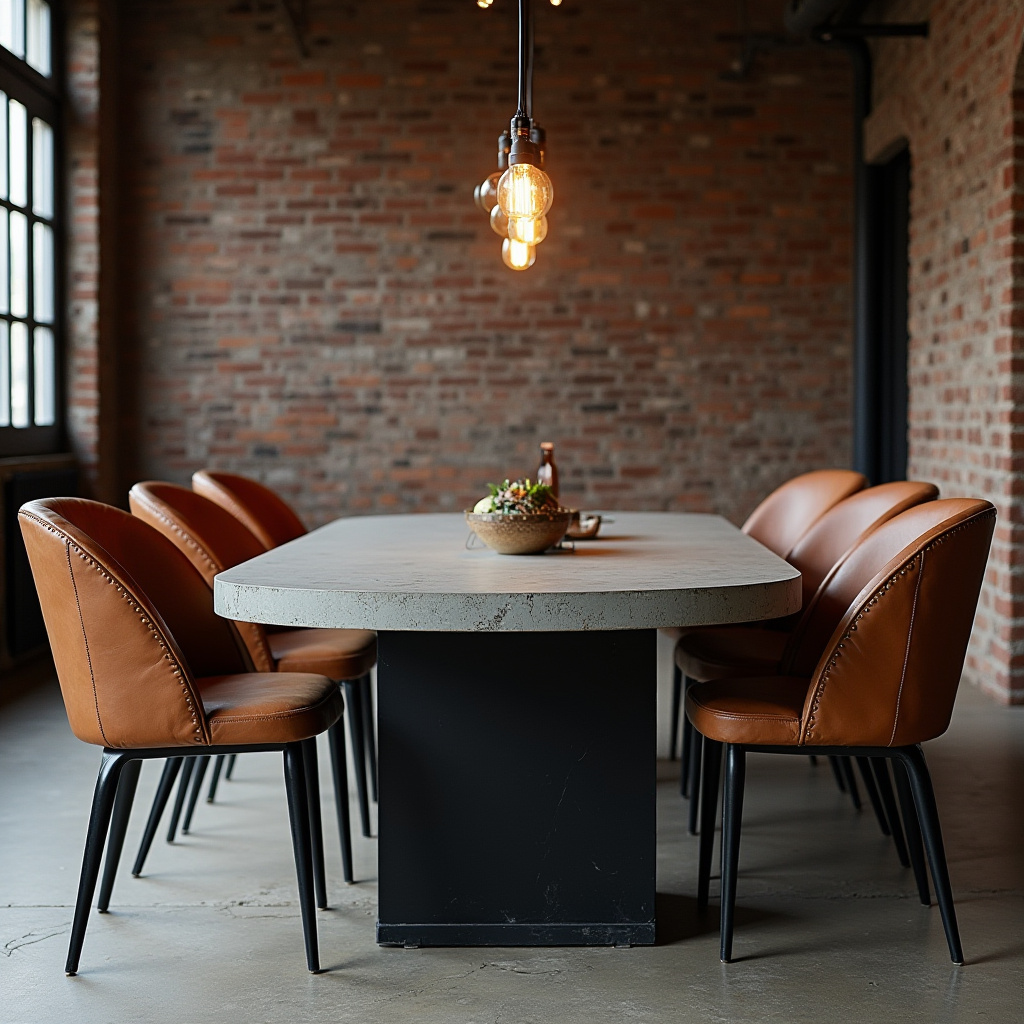 oval dining table 5