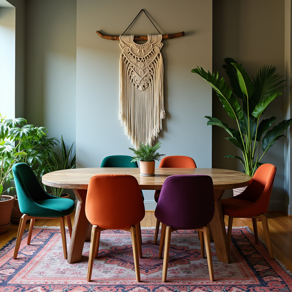 oval dining table 6