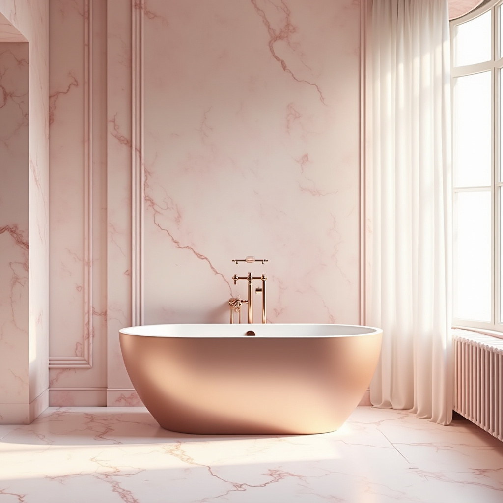 pink bathroom ideas 1