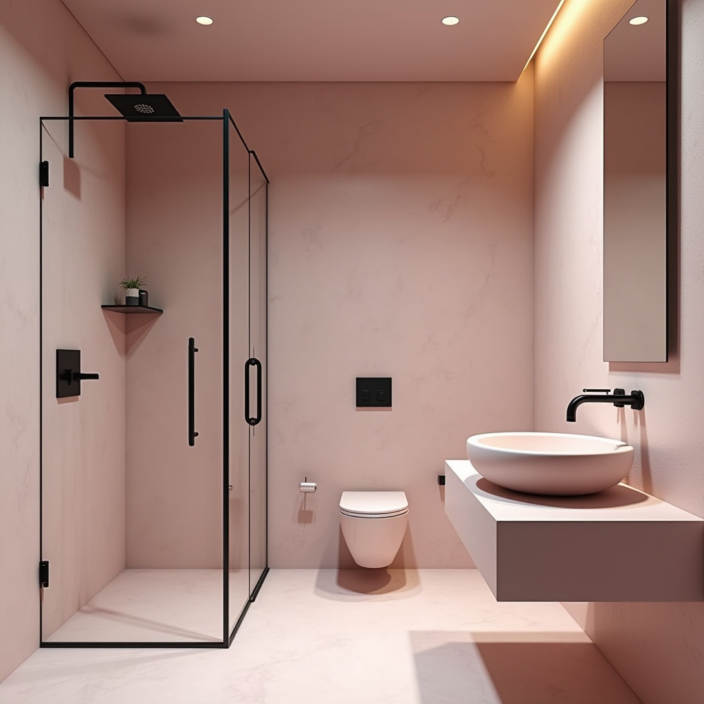 pink bathroom ideas 14
