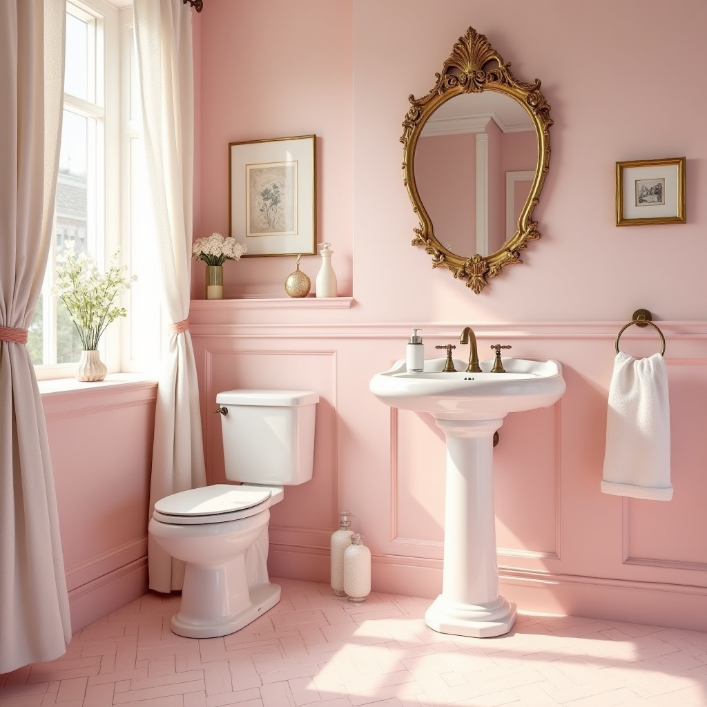 pink bathroom ideas 20