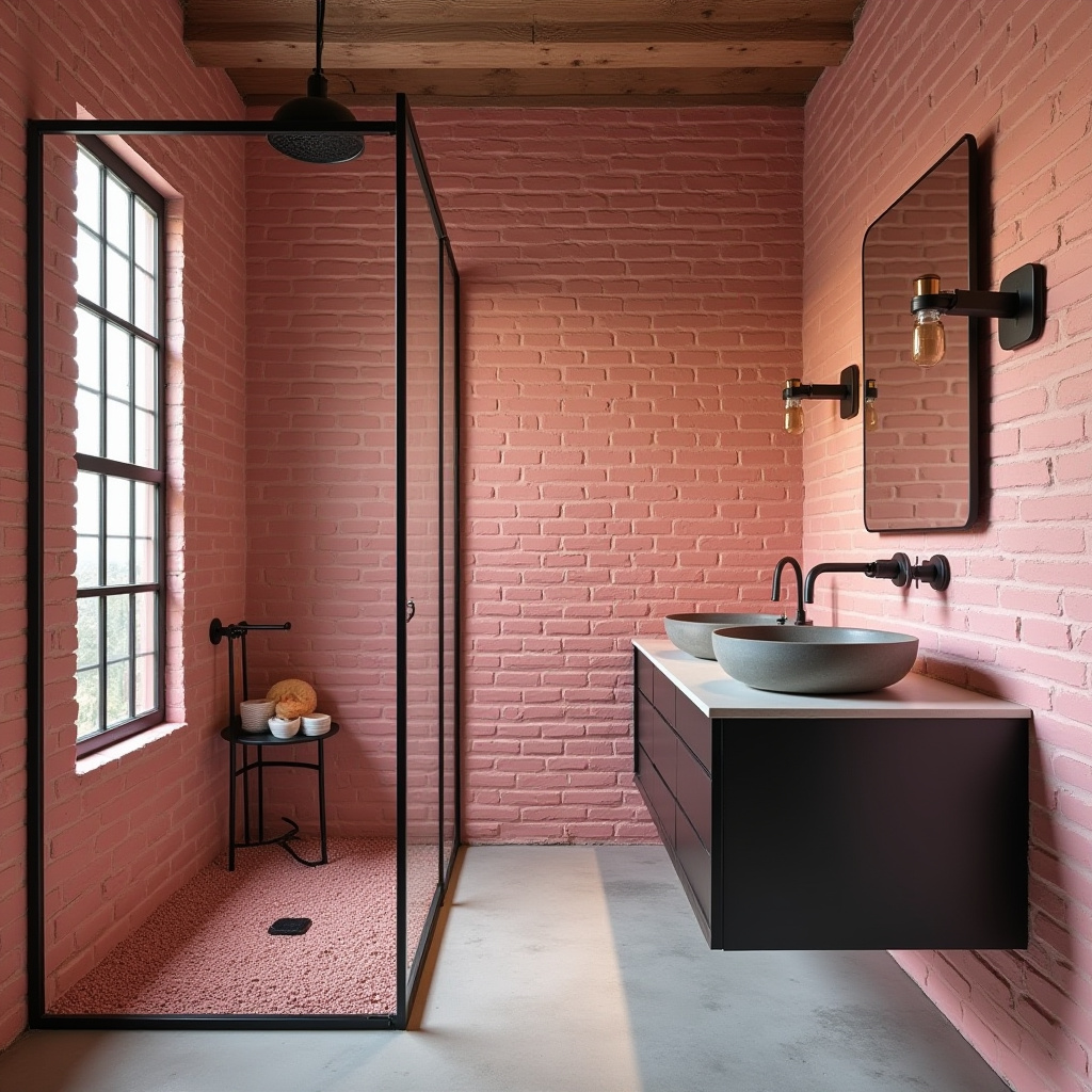 pink bathroom ideas 7