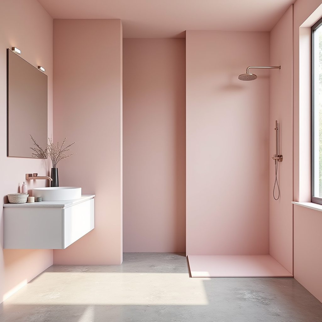 pink bathroom ideas 9