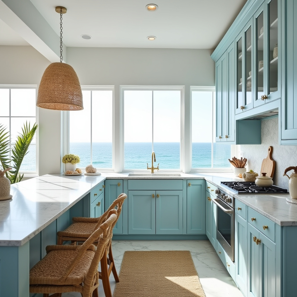 powder blue kitchen 4